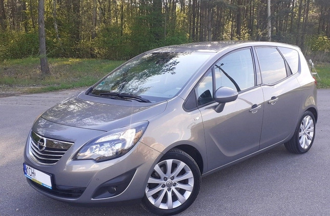 Opel Meriva cena 29900 przebieg: 61000, rok produkcji 2012 z Krzeszowice małe 466